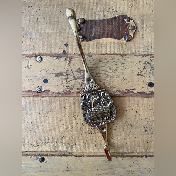 FARMHOUSE VINTAGE WALL HOOK VINTAGE GOLD METAL BOHO HOME DÉCOR COTTAGECORE